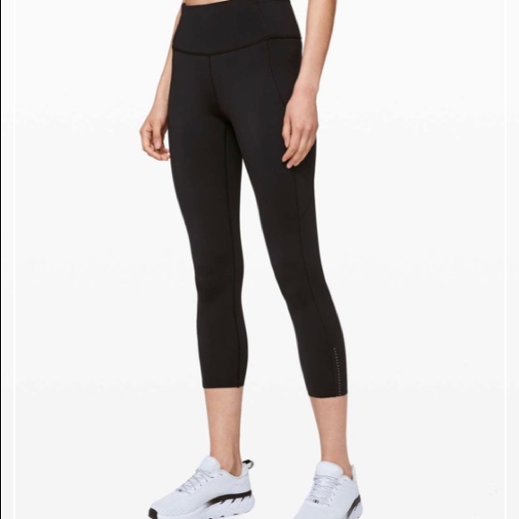 NWT Lululemon Fast and Free High-Rise Crop 23" - Picture 6 of 6
